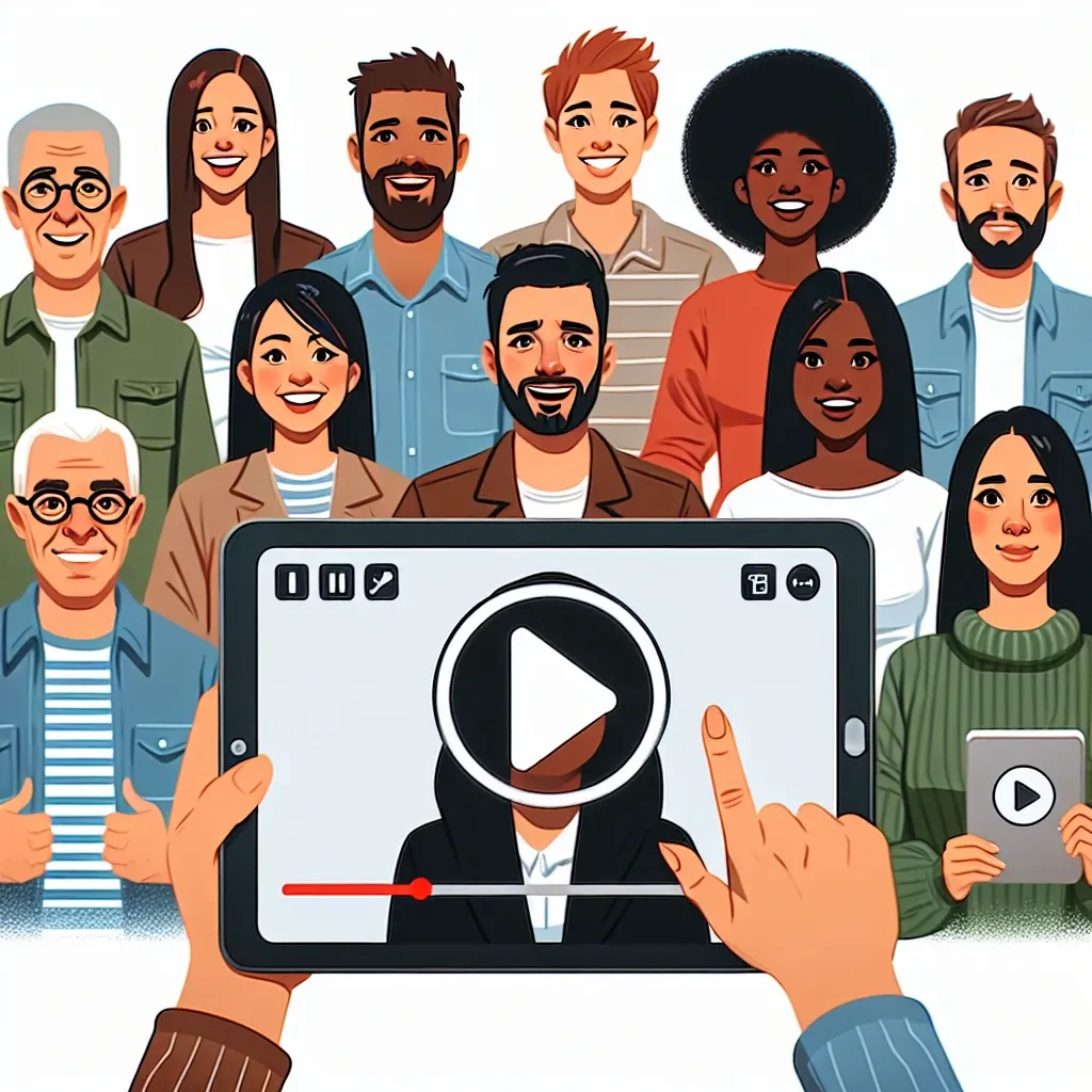 Alt text: "Personas disfrutando de una sesión de Watch Party en Twitch, viendo un programa de streaming juntos en línea, destacando la función social de la plataforma."