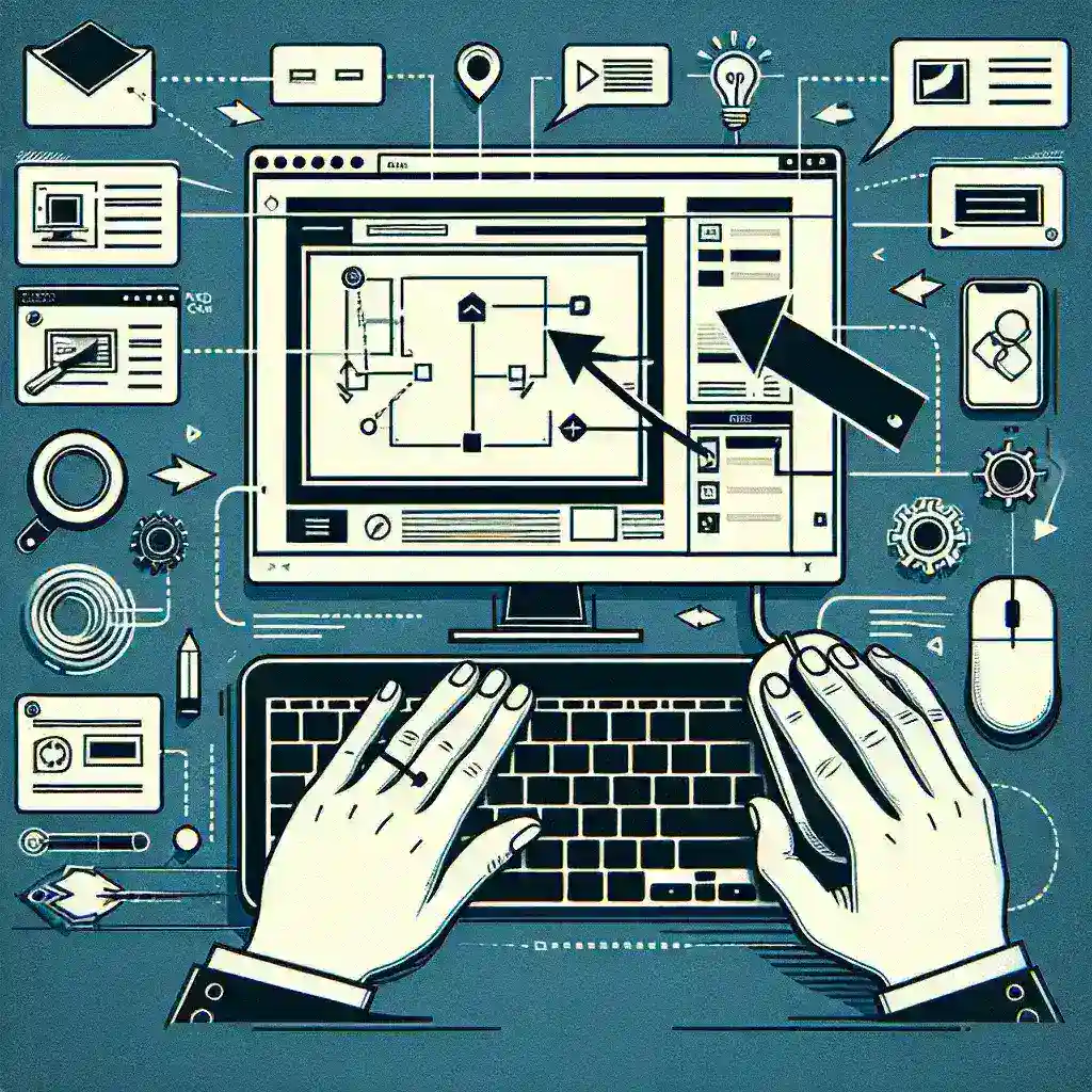 "Ejemplo de captura de pantalla con anotaciones destacadas en una computadora, ilustrando el proceso de creación de capturas de pantalla según la guía de cómo hacer capturas de pantalla con anotaciones."